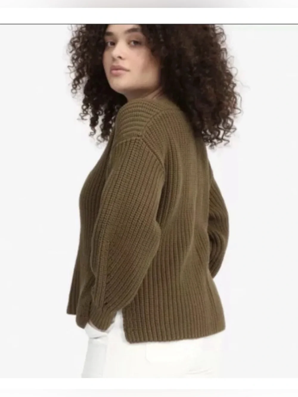Everlane Knit V Neck Sweater , Small